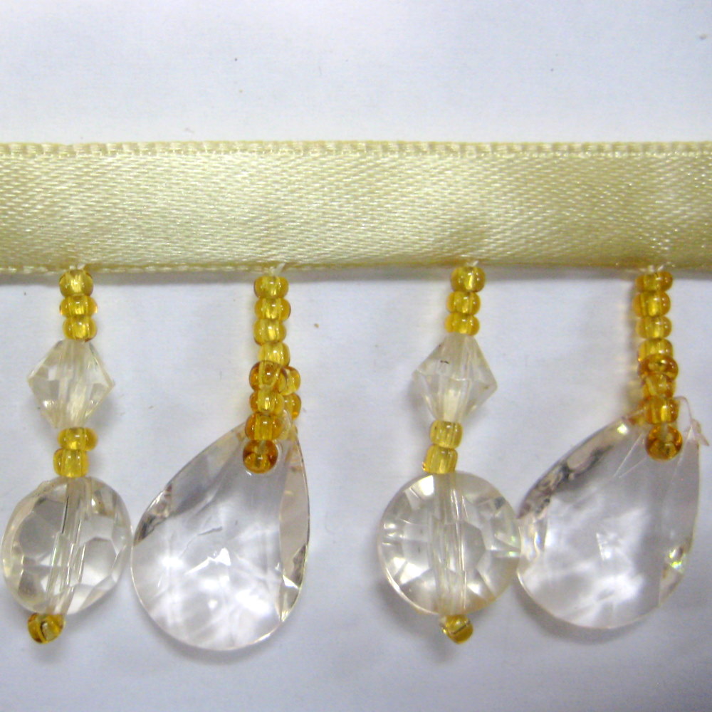GLASS BEADED FRINGE GLASS BEADED FRINGE